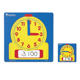 Learning Resources LER0573 Write-On/Wipe-Off Demonstration 12 Square Clock