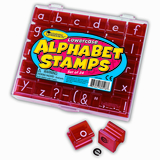 Learning Resources LER0598 Lowercase Alphabet & Punctuation - Stamps
