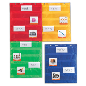 Learning Resources LER2384 Magnetic Pocket Chart Squares