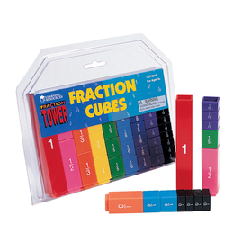 Learning Resources LER2510 Fraction Tower Cubes Fraction 51/Pk