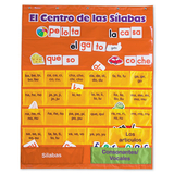 Learning Resources LER2573 Spanish Syllables Pc W/ Cards - Chart