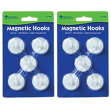 Learning Resources LER2698-2 Magnetic Hooks 5 Per Set (2 PK)