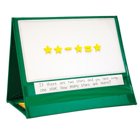 Learning Resources LER2699 Write-On/Wipe-Off Magnetic Demonstration Tabletop Pocket Chart