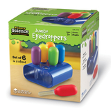 Learning Resources LER2779 Primary Science Jumbo Eyedroppers - Set Of 6 In A Stand