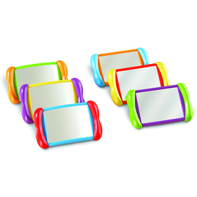 Learning Resources LER3371 All About Me 2 In 1 Mirrors 6 Set