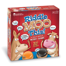 Learning Resources LER3772 Riddle Moo This A Riddle Word Game