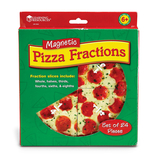 Learning Resources LER5062 Magnetic Pizza Fraction Set
