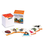 Learning Resources LER6079 Basic Vocabulary Photo Card Set