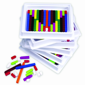 Learning Resources LER7481 Cuisenaire Rods Multipack 6St Of 74