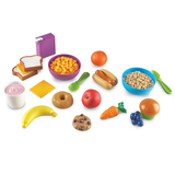 Learning Resources LER7711 Toddler Treats Play Food Set