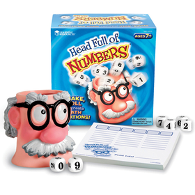 Learning Resources LER8898 Head Full Of Numbers Math Game