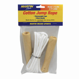 Dick Martin Sports MASCJR8 Jump Rope Cotton 8Wood Handle