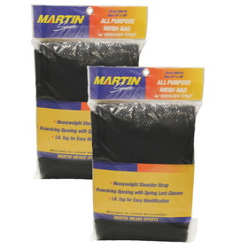Martin Sports MASMBC36BK-2 All Purpose 24X36 Bag With, Carrying Strap Black (2 EA)