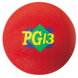 Dick Martin Sports MASPG13R Playground Ball Red 13 In 2 Ply