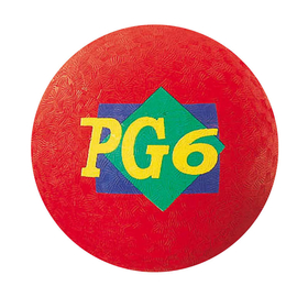 Dick Martin Sports MASPG6R Playground Ball Red 6 In 2 Ply
