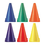 Dick Martin Sports MASSC9S Rainbow Cones Set Of 6, Price/EA