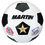 Dick Martin Sports MASSR5W Soccer Ball White Size 5 Rubber Nylon Wound, Price/EA