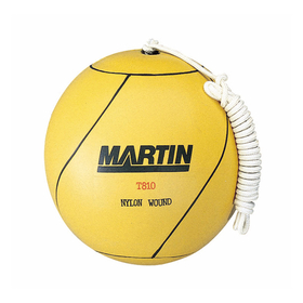 Dick Martin Sports MAST810 Tetherball Rubber Nylon Wound W/ Rope