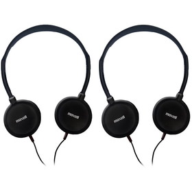 Maxell MAX190319-2 Hp-100 Budget Stereo, Headphones (2 EA)