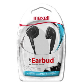 Maxell MAX190560 Maxell Budget Stereo Earbuds Black