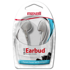 Maxell MAX190599 Maxell Budget Stereo Earbuds White