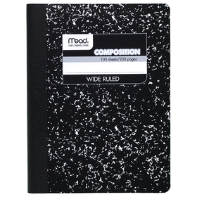 Mead MEA09910 Notebook Composition 100 Ct 9 3/4 X 7 1/2