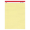 Mead MEA59610 Legal Pad 8.5X11.75 50 Ct Canary, Price/EA