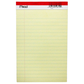 Mead MEA59614 Standard Legal Pad 5 X 8