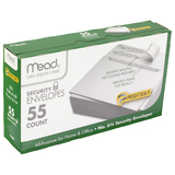 Mead MEA75030 Press It Seal It No6.75 55Ct Security Envelopes