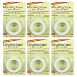 Magic Mounts MIL3238-6 Remarkably Removable Magic, Mount Tape Tab & Chart Mount 1X48 (6 RL)