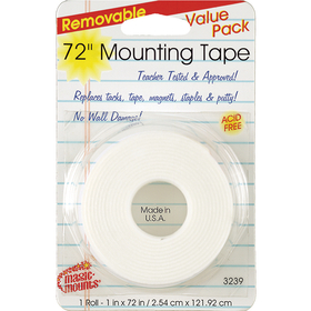 Miller Studio MIL3239 Remarkably Removable Magic Mounting Tape Tabs And Chart Mounts 1X72
