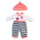 Miniland Educational MLE31632 Doll Clothes Salmon Pajamas, Price/Each