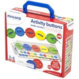 Miniland Educational MLE31791 Activity Buttons