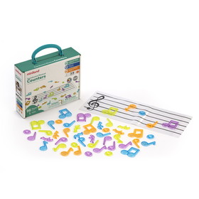 Miniland Educational MLE97901 Translucent Musical Counters