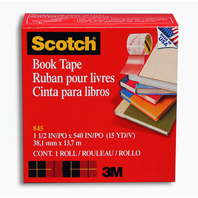 3M MMM84515 Scotch Bookbinding Tape 1 1/2V X 15 Yds