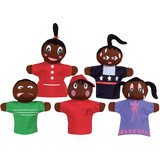 Get Ready Kids MTB421 How Am I Feeling Hand Puppets African American