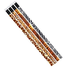 Musgrave Pencil Company MUS1023D-12 Jungle Fever Asst Pencils, 12 Per Pk (12 DZ)