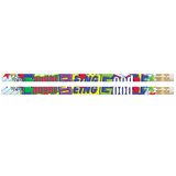 Musgrave Pencil Co MUS1381D Caught Being Good Motivational - Pencils Pack Of 12