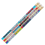 Musgrave Pencil Co MUS2283D Believe In Yourself Pencil - Assortment Pack Of 12
