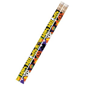 Musgrave Pencil Company MUS2487D-12 Halloween Fever Pencils, 12 Per Pk (12 DZ)