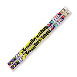 Musgrave Pencil Company MUS2489D-12 100Th Day Of School Pencils, 12 Per Pk (12 DZ)
