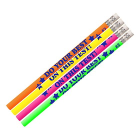 Musgrave Pencil Company MUS2495D-12 Do Your Best On The Test, Pencils 12 Per Pk (12 DZ)
