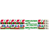 Musgrave Pencil Co MUS2519D 12Pk Happy Holidays From Your Teacher Pencils