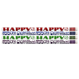 Musgrave Pencil Co MUS2577D Happy 100Th Day Pencils Pack Of 12
