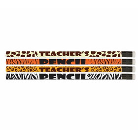 Musgrave Pencil Company MUS2587D Safari Teacher Pencils Pack Of 12