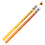 Musgrave Pencil Co MUS5050T Finger Fitter Pencils 1 Dozen, Price/DZ
