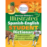 Merriam-Webster MW-1775 Merriam Websters Illustrated - Spanish English Student Dictionary