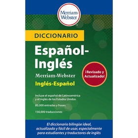 Merriam-Webster MW-2819 Diccionario Espanol-Ingles Mw