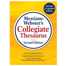 Merriam-Webster MW-3700 Merriam Webster College Thesaurus, 2Nd Edition