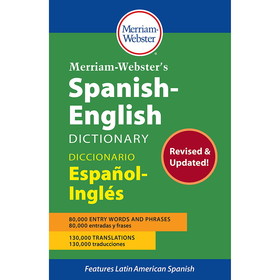 Merriam-Webster MW-3724 Spanish-English Dictionary Hardcovr